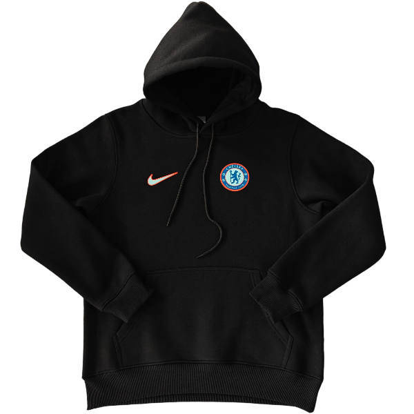 nuova chelsea nero giacca felpa cappuccio 2025-2026